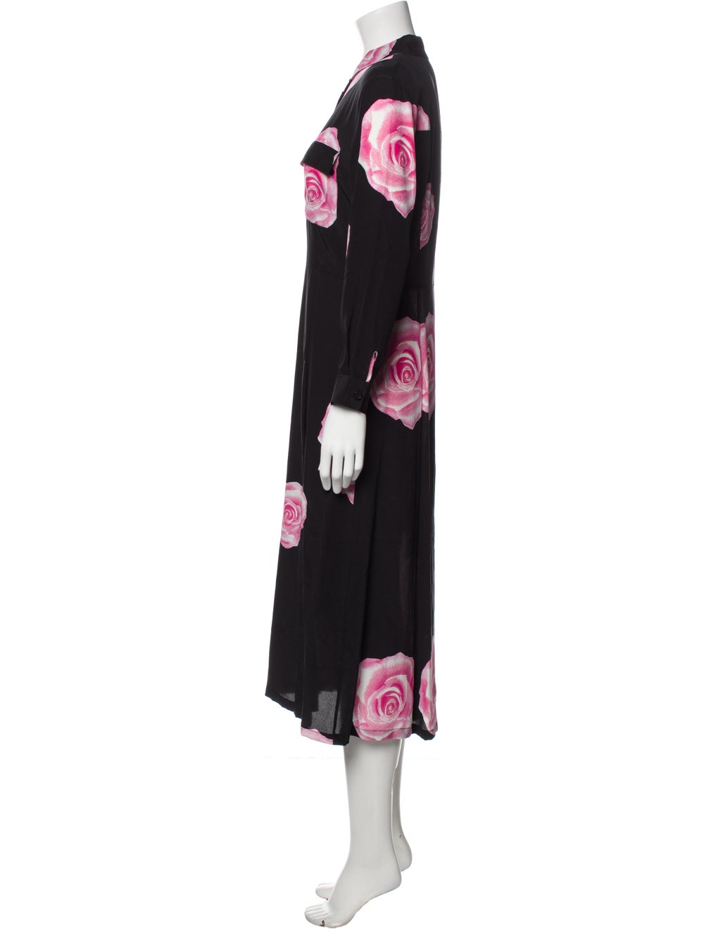 Ganni Floral Print Long Dress - image 2
