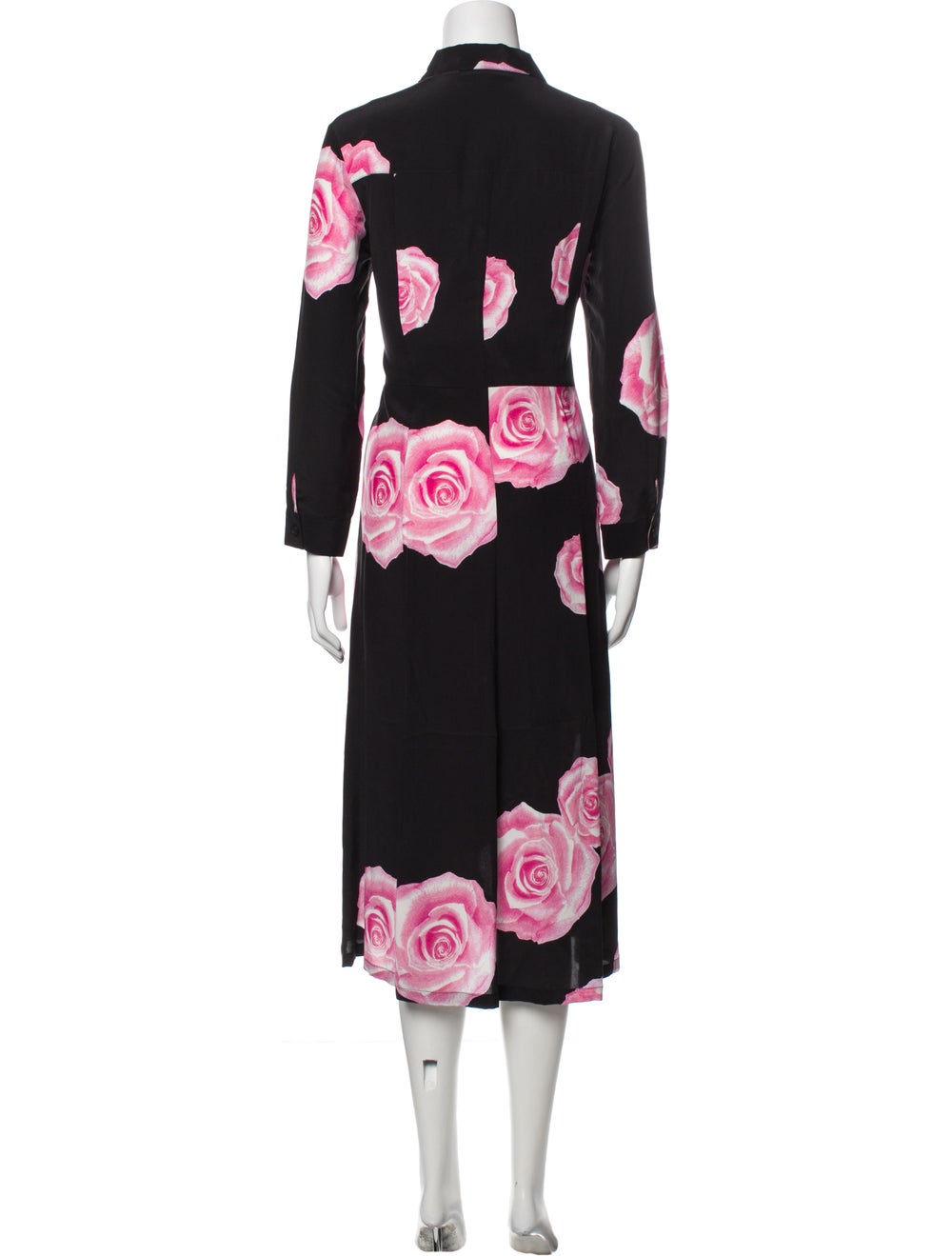 Ganni Floral Print Long Dress - image 3