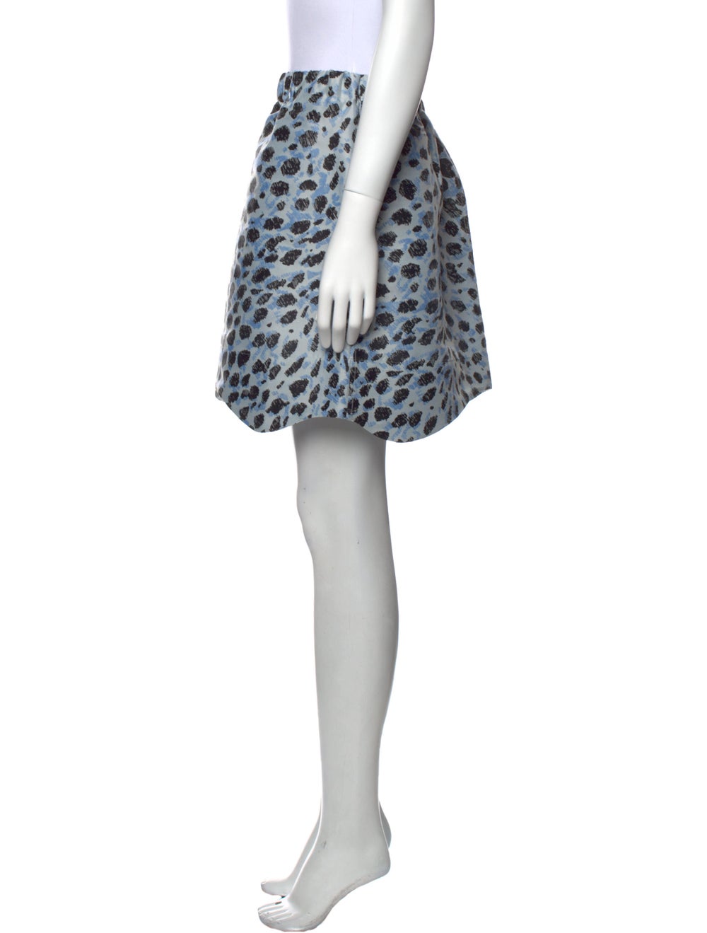 Ganni Animal Print Mini Skirt - image 2