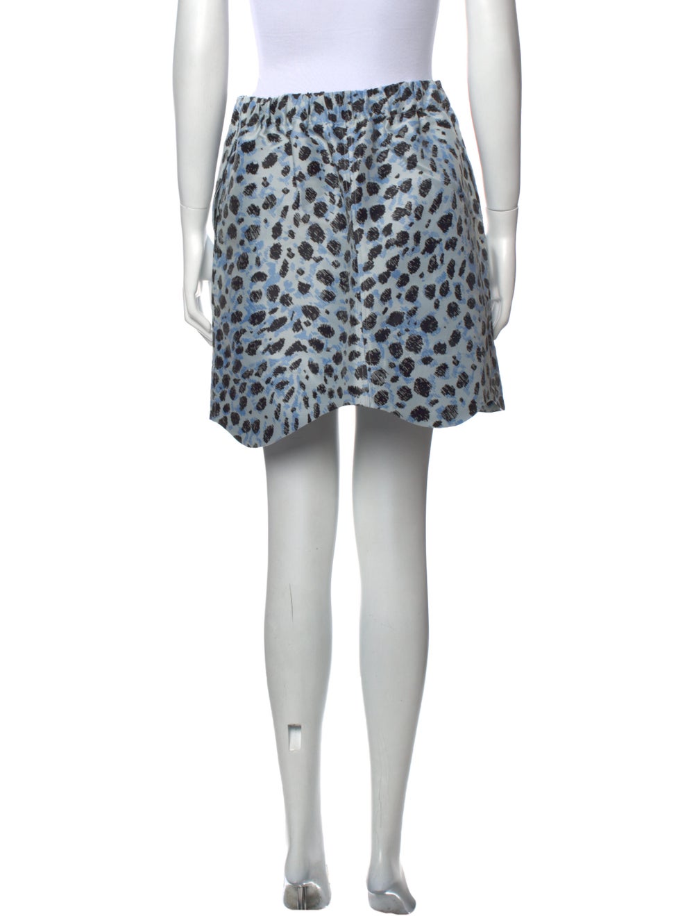 Ganni Animal Print Mini Skirt - image 3