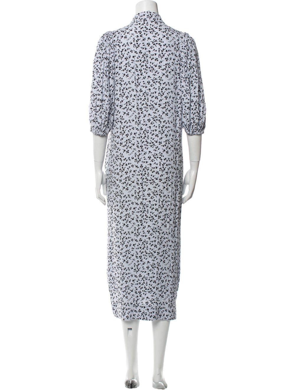 Ganni Floral Print Long Dress - image 3