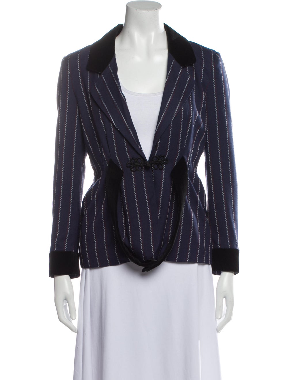 Ganni Striped Blazer w/ Tags - image 1