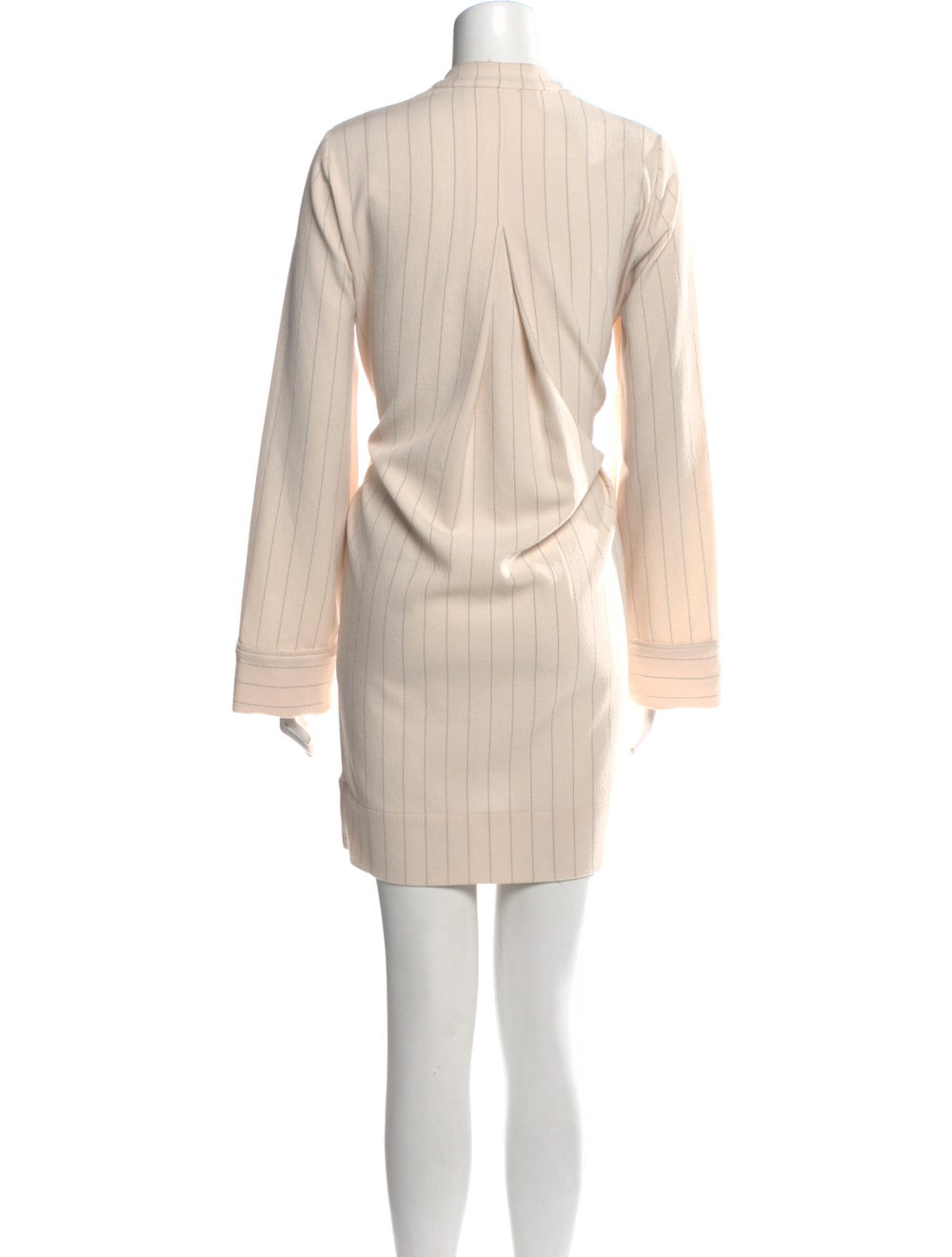 Ganni V-Neck Mini Dress - image 3