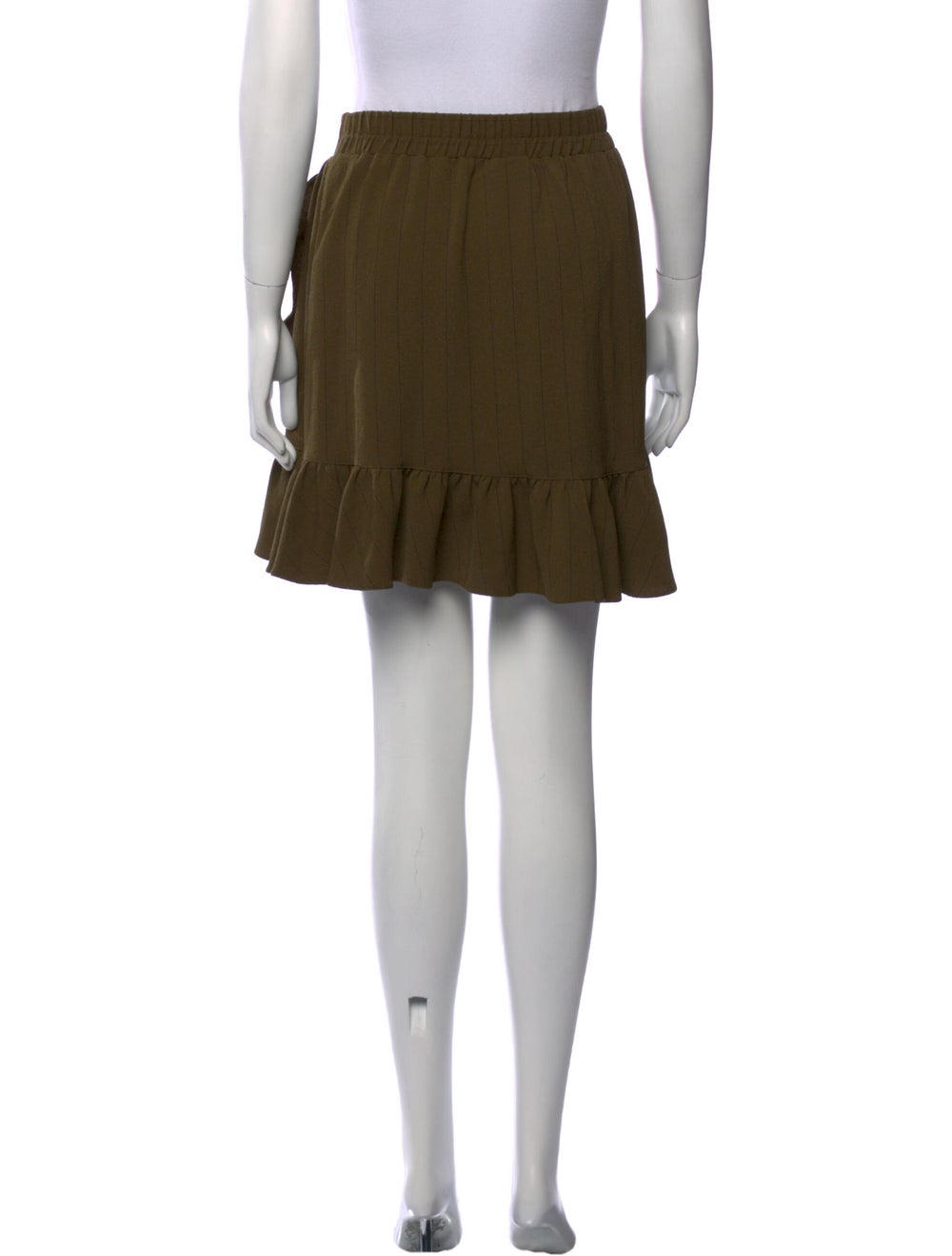 Ganni Ruffle Embellishment Mini Skirt - image 3