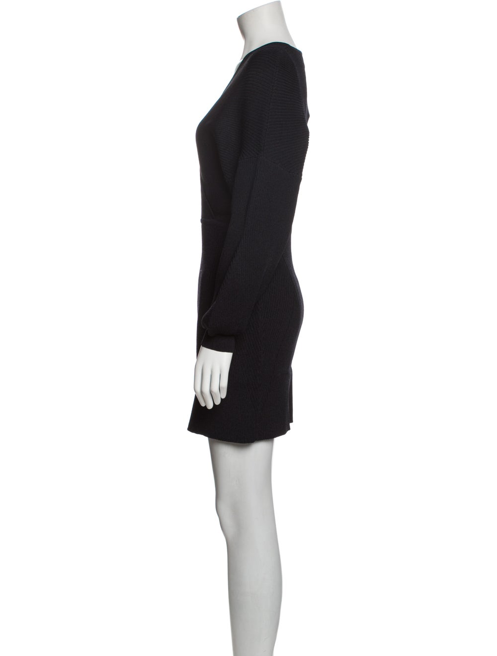 Ganni V-Neck Mini Dress - image 2