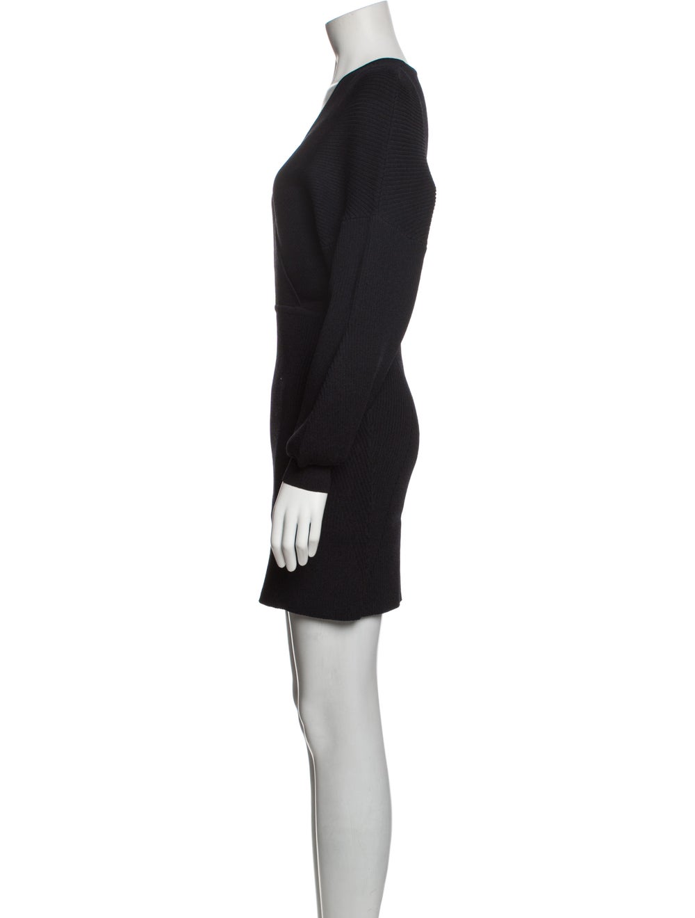 Ganni V-Neck Mini Dress - image 2