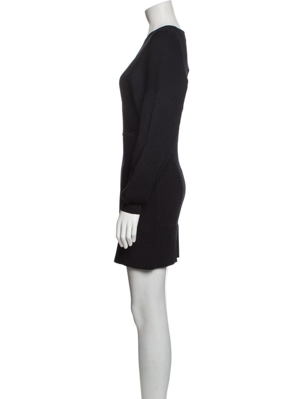 Ganni V-Neck Mini Dress - image 2