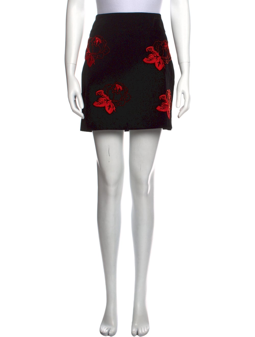 Ganni Floral Print Mini Skirt w/ Tags - image 1