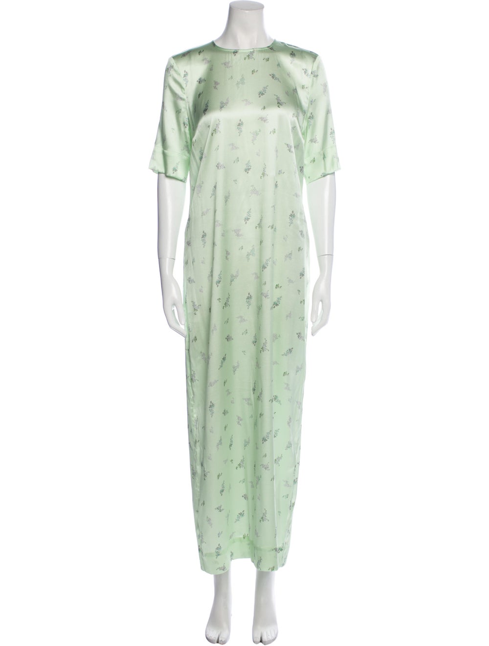 Ganni Silk Long Dress - image 1