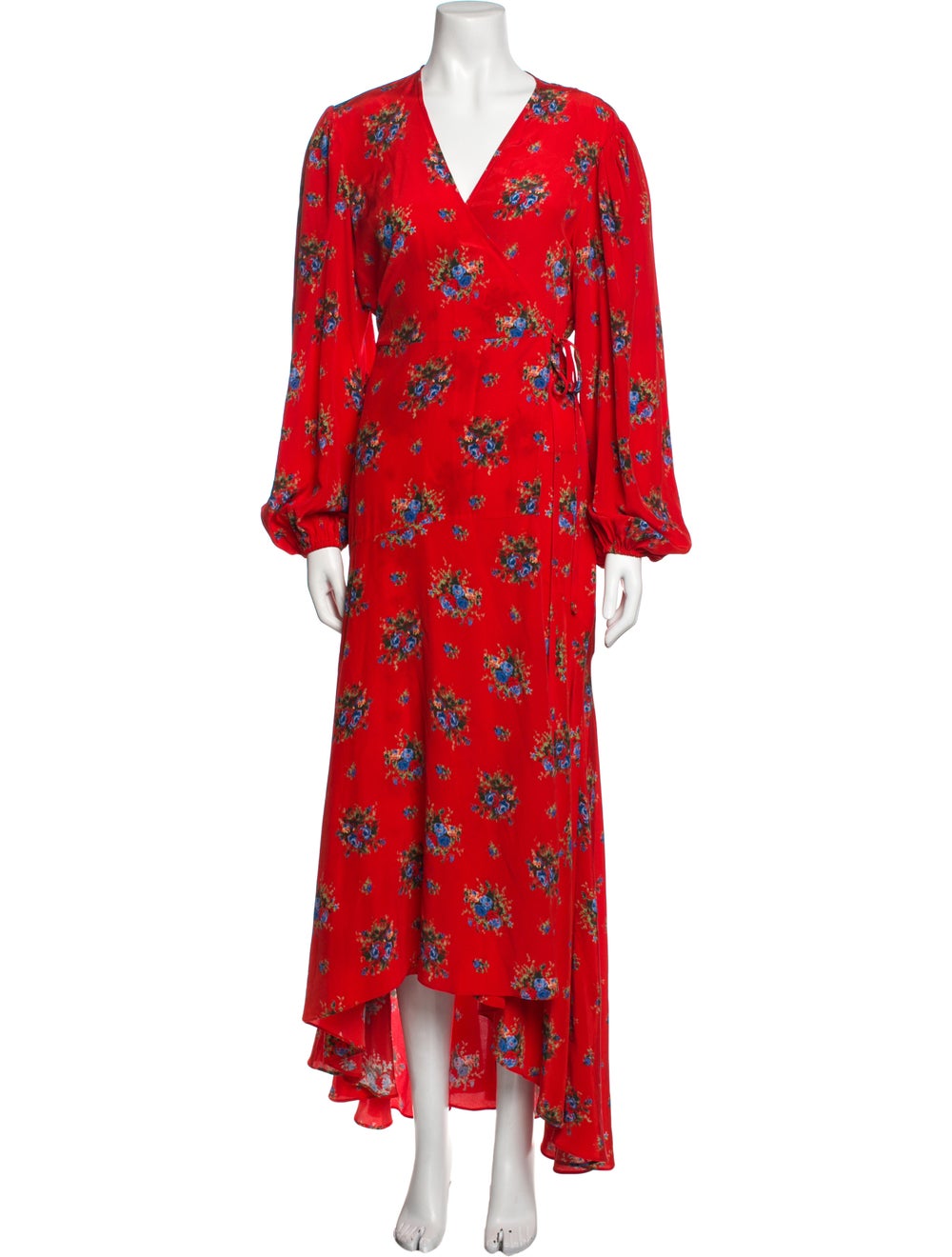 Ganni Silk Long Dress - image 1
