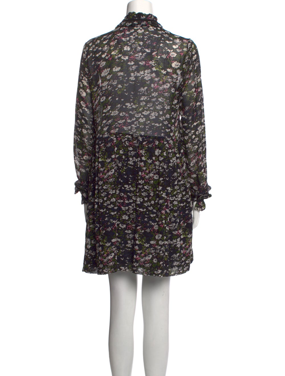 Ganni Floral Print Mini Dress - image 3