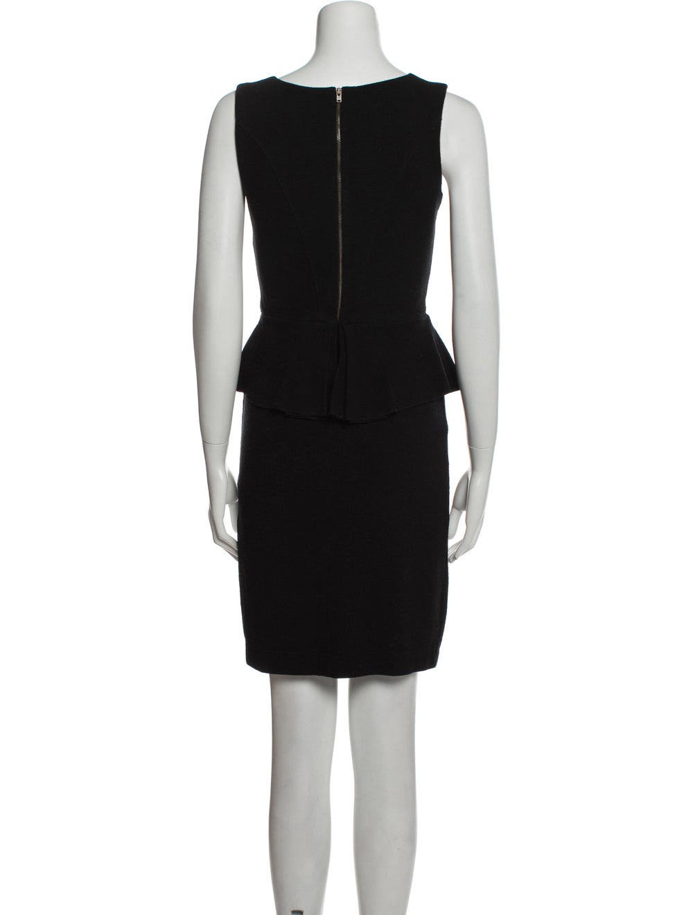 Ganni V-Neck Mini Dress - image 3