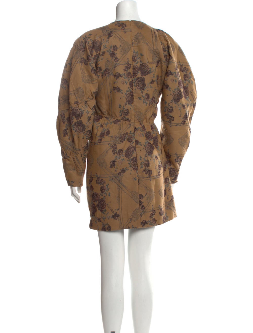 Ganni Printed Mini Dress w/ Tags - image 3