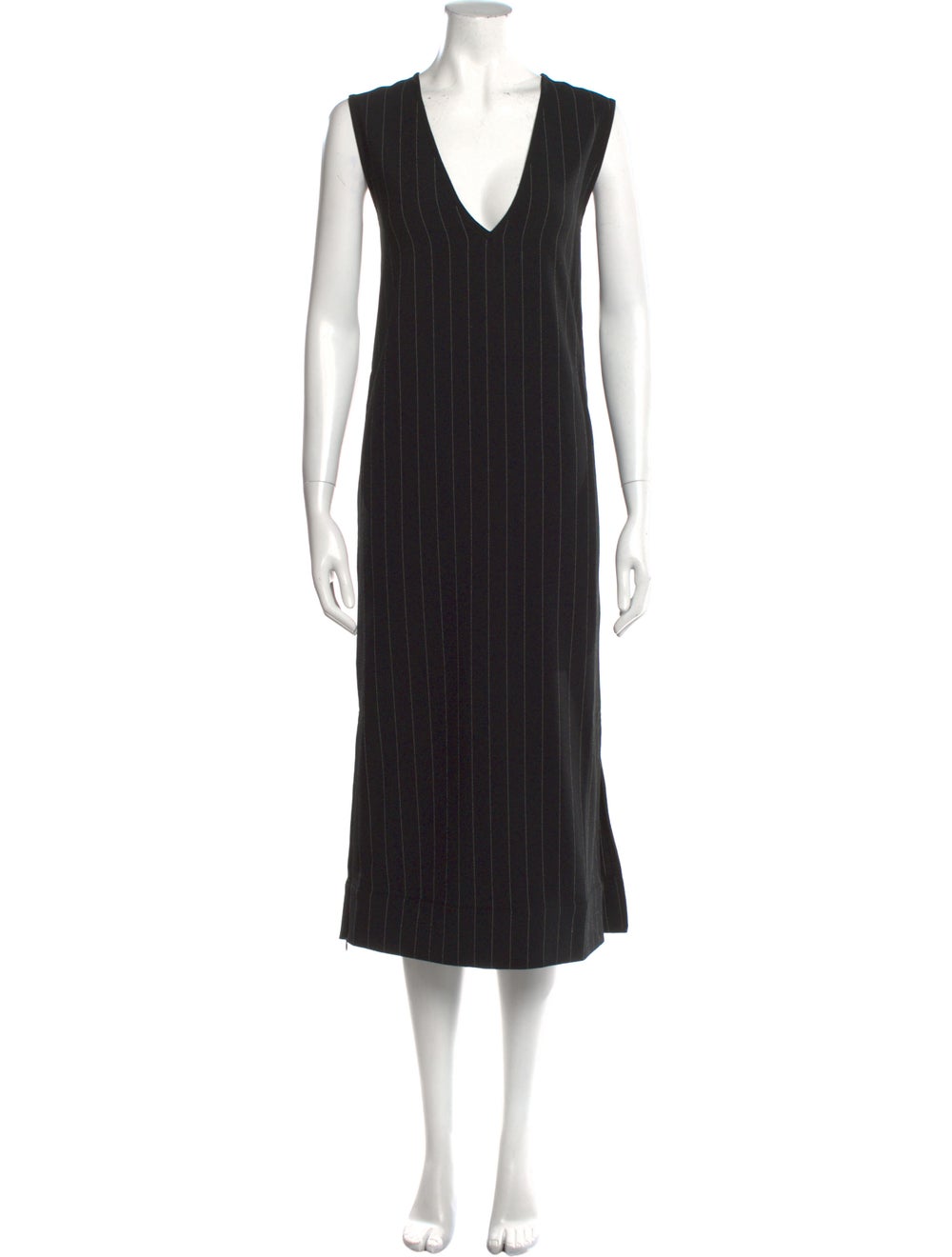 Ganni Striped Long Dress - image 1