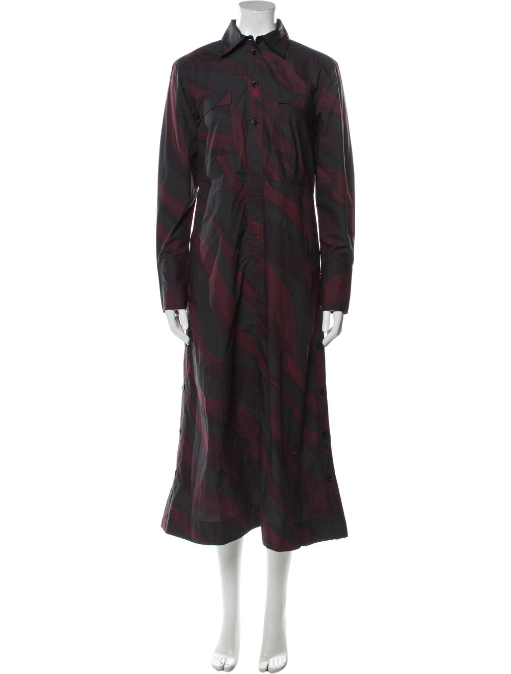 Ganni Printed Long Dress - image 1
