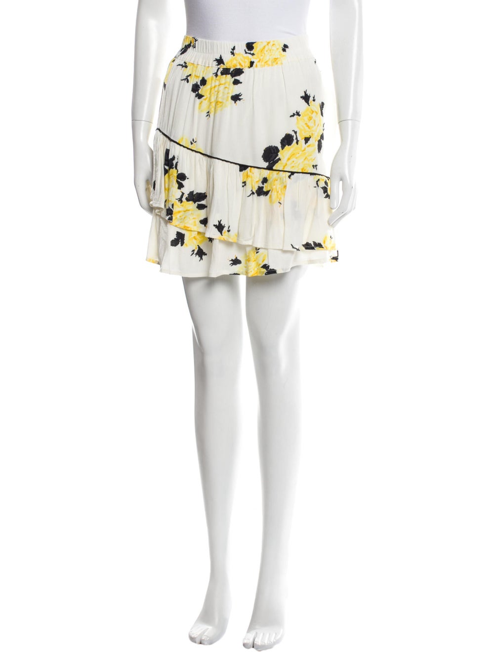 Ganni Floral Print Mini Skirt w/ Tags - image 1