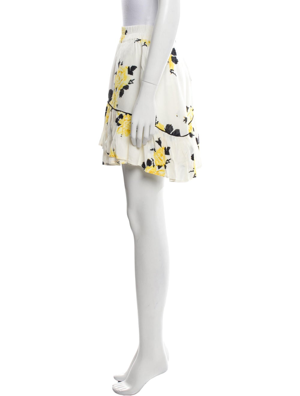 Ganni Floral Print Mini Skirt w/ Tags - image 2