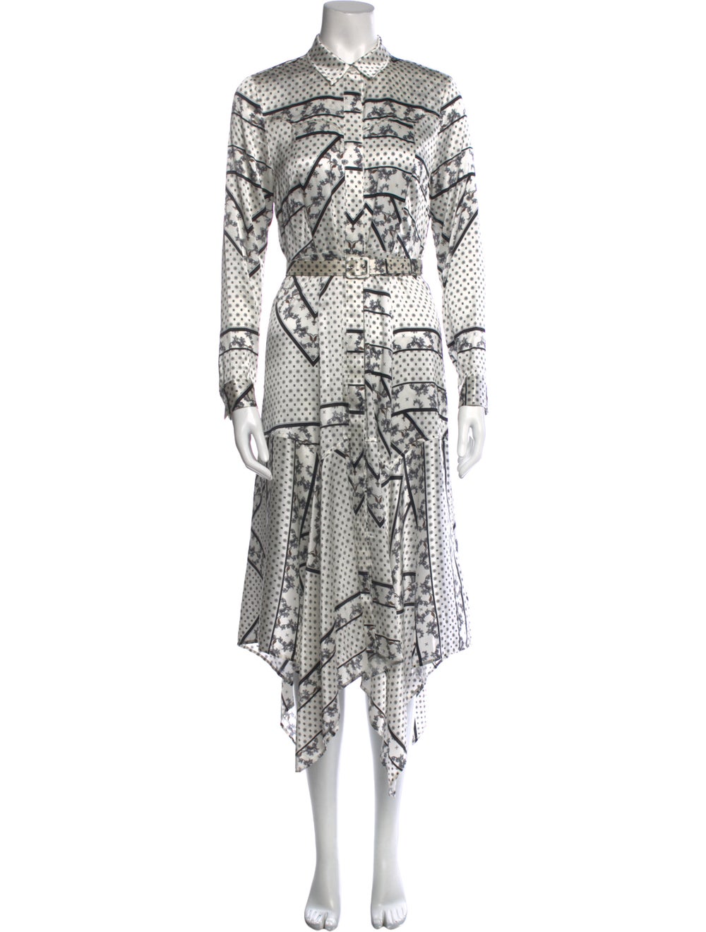 Ganni Silk Long Dress - image 1