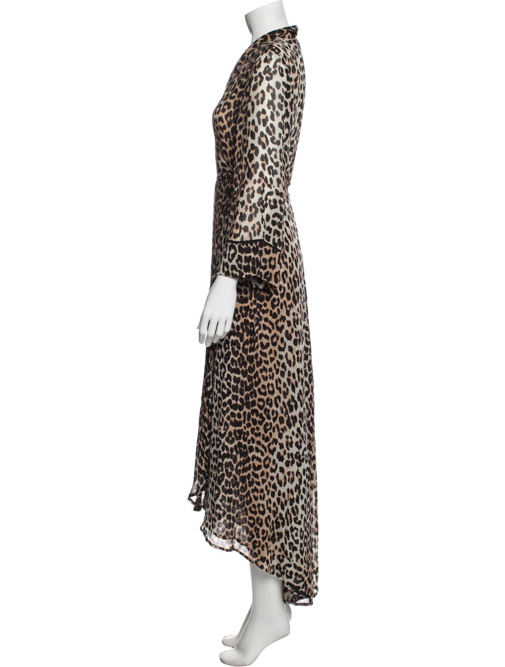Ganni Animal Print Long Dress - image 2