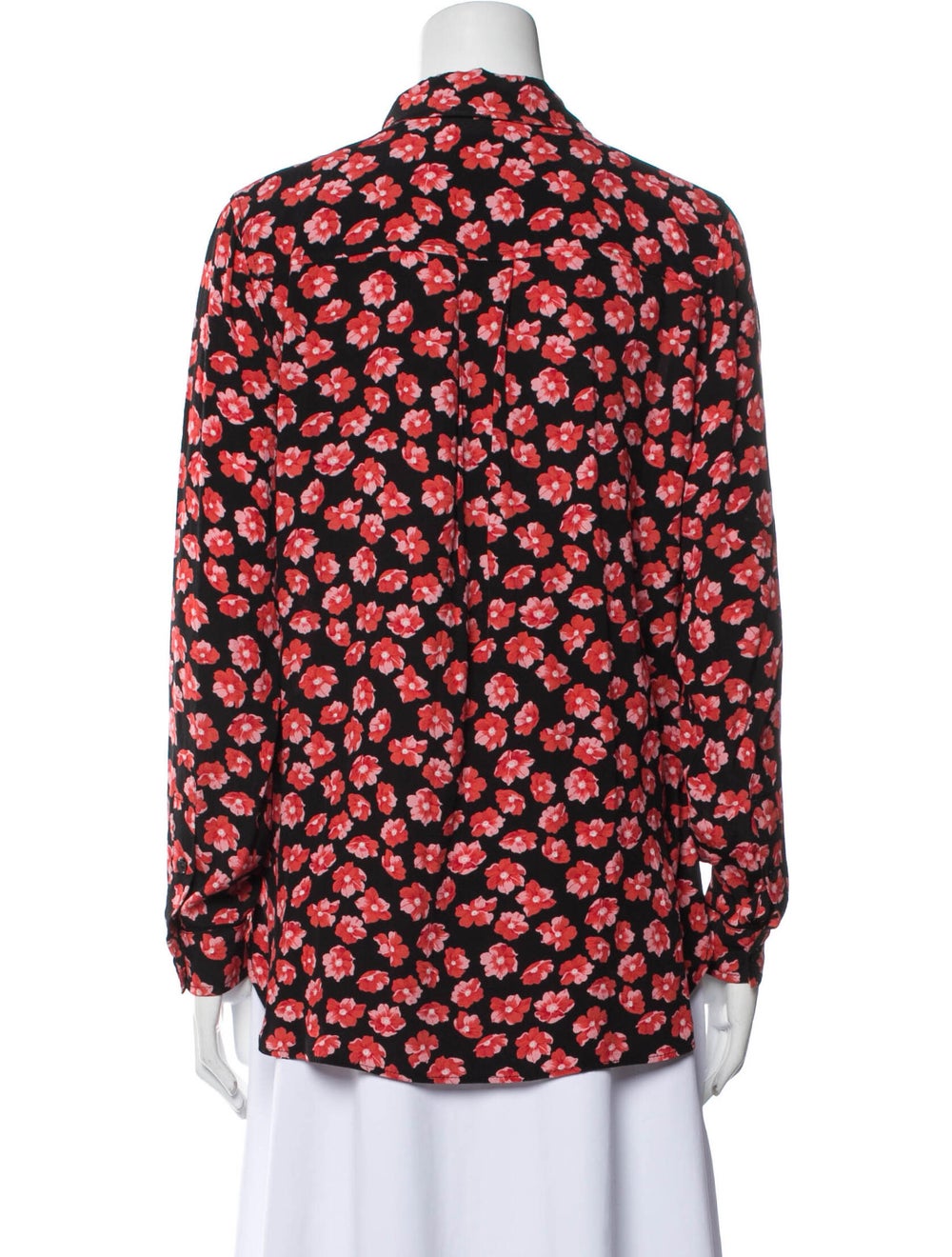 Ganni Printed Long Sleeve Blouse - image 3