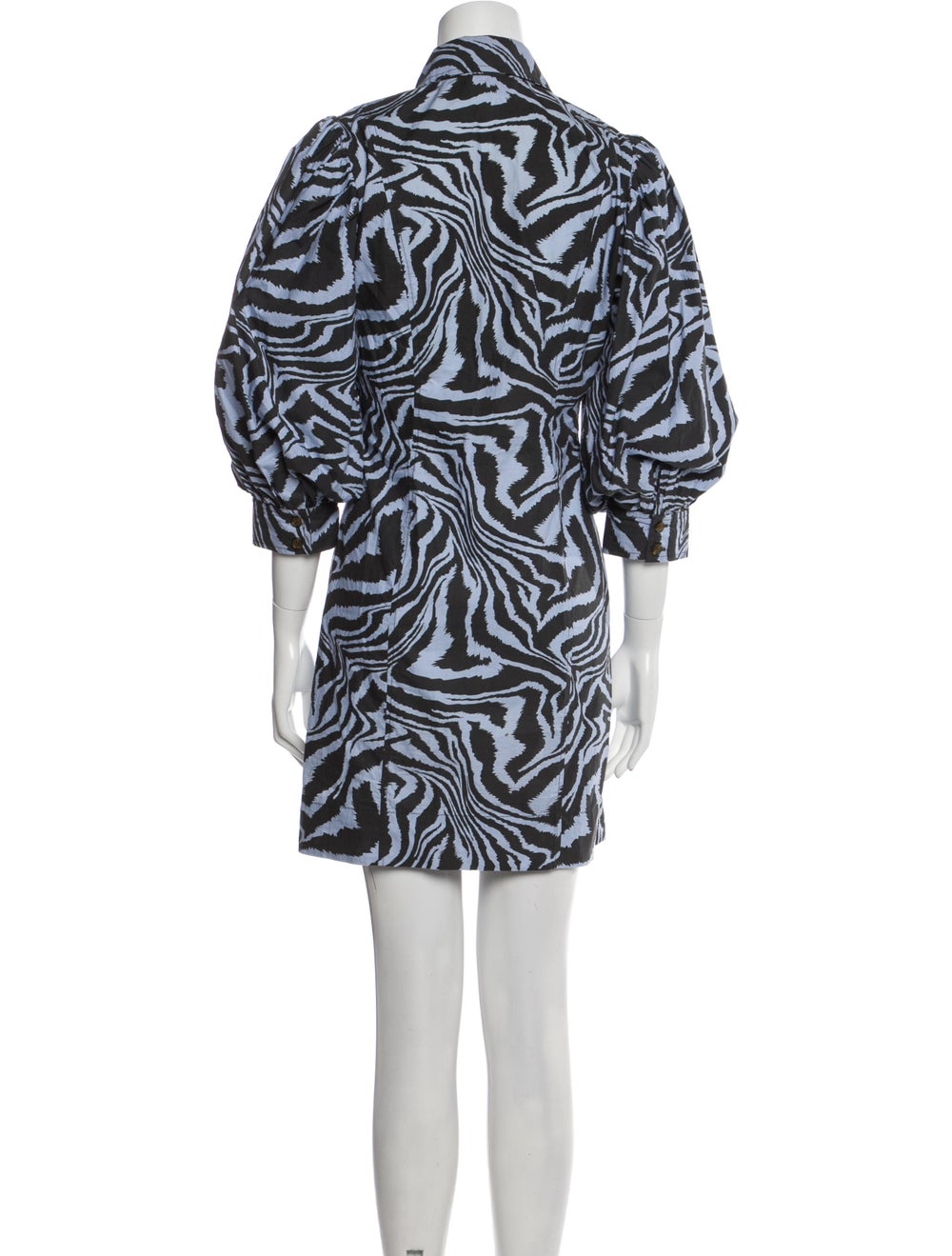 Ganni Printed Mini Dress - image 3