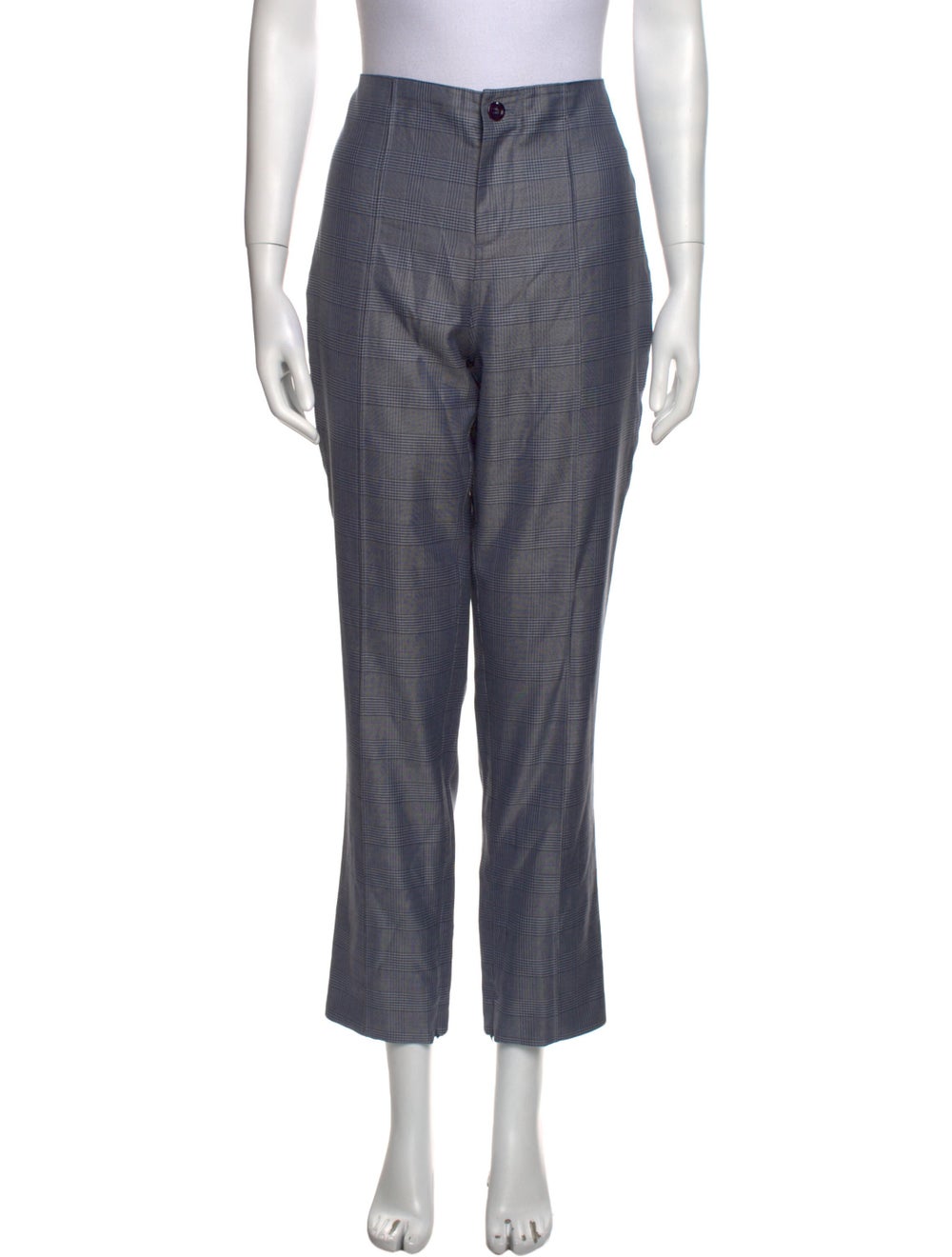 Ganni Silk Straight Leg Pants - image 1