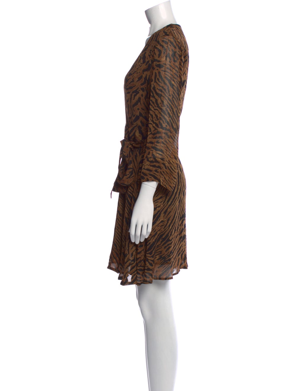 Ganni Animal Print Mini Dress - image 2