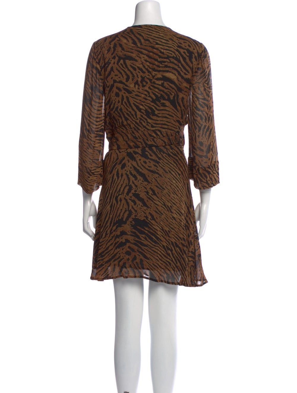 Ganni Animal Print Mini Dress - image 3