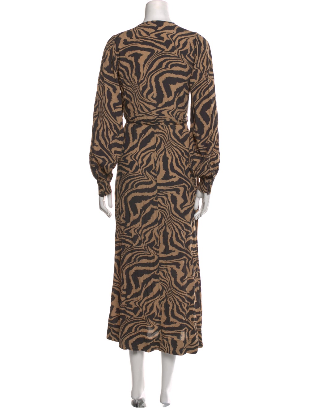 Ganni Animal Print Long Dress w/ Tags - image 3