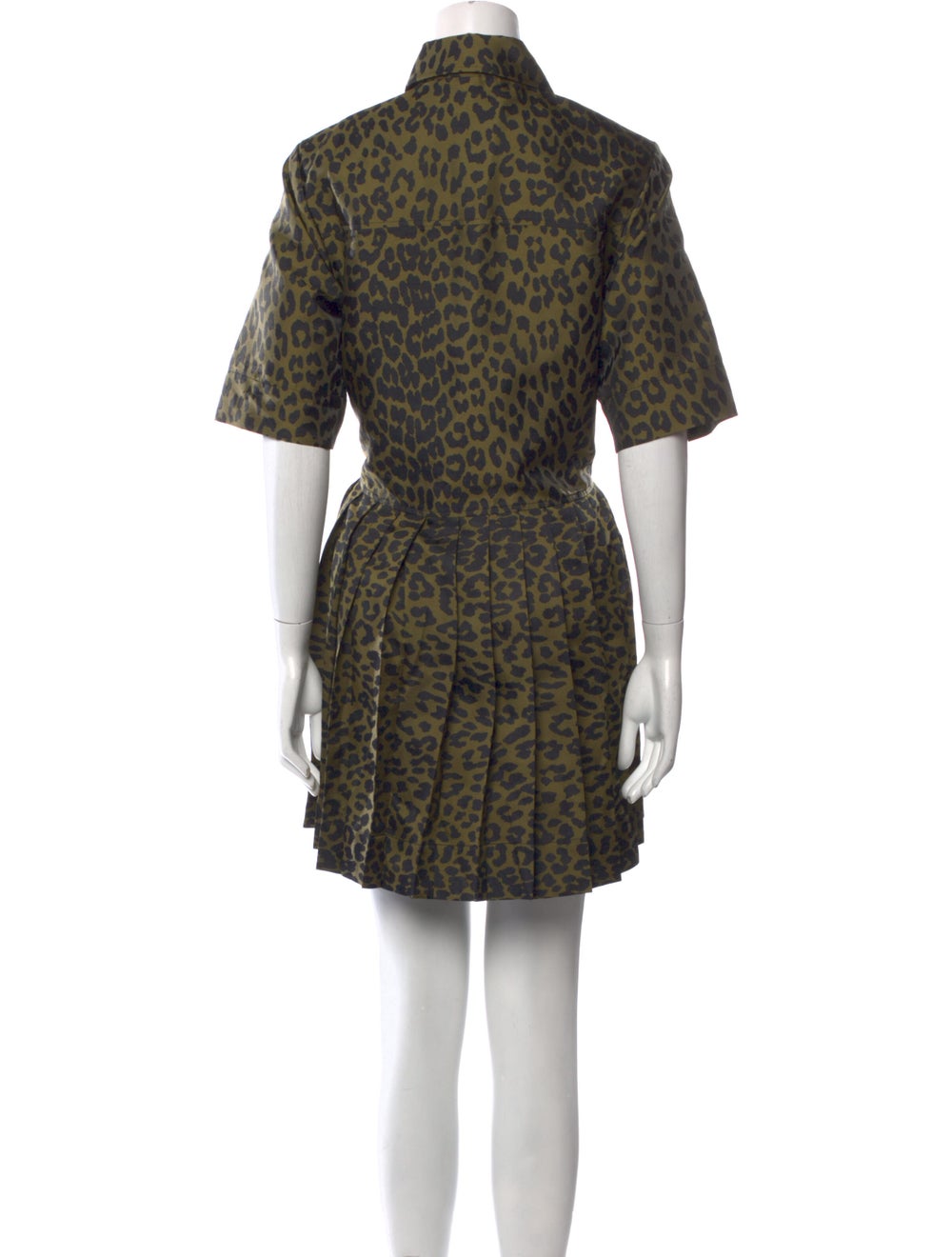 Ganni Animal Print Mini Dress - image 3