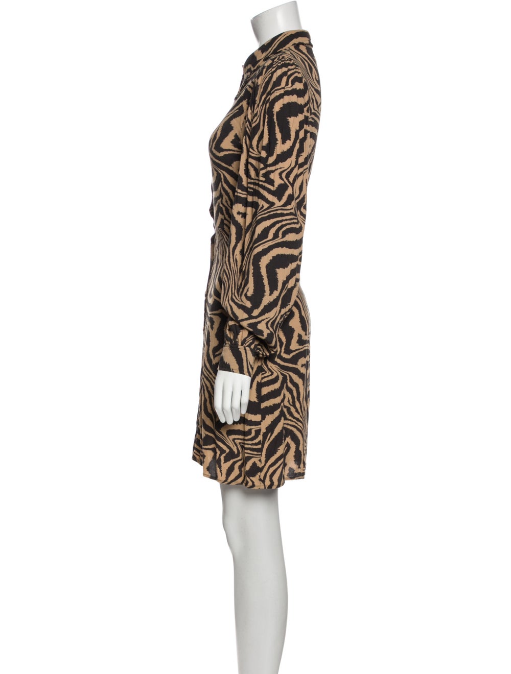 Ganni Animal Print Mini Dress - image 2