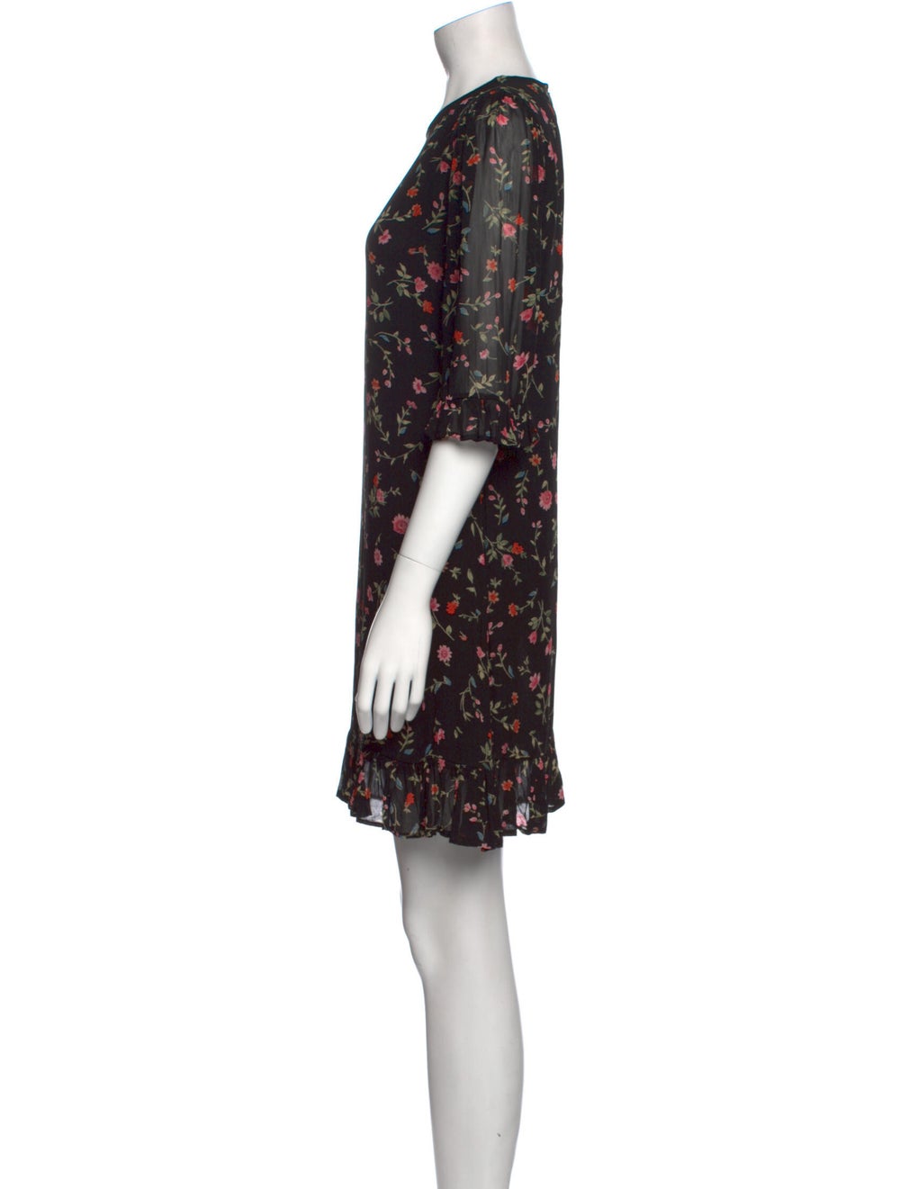 Ganni Floral Print Mini Dress - image 2