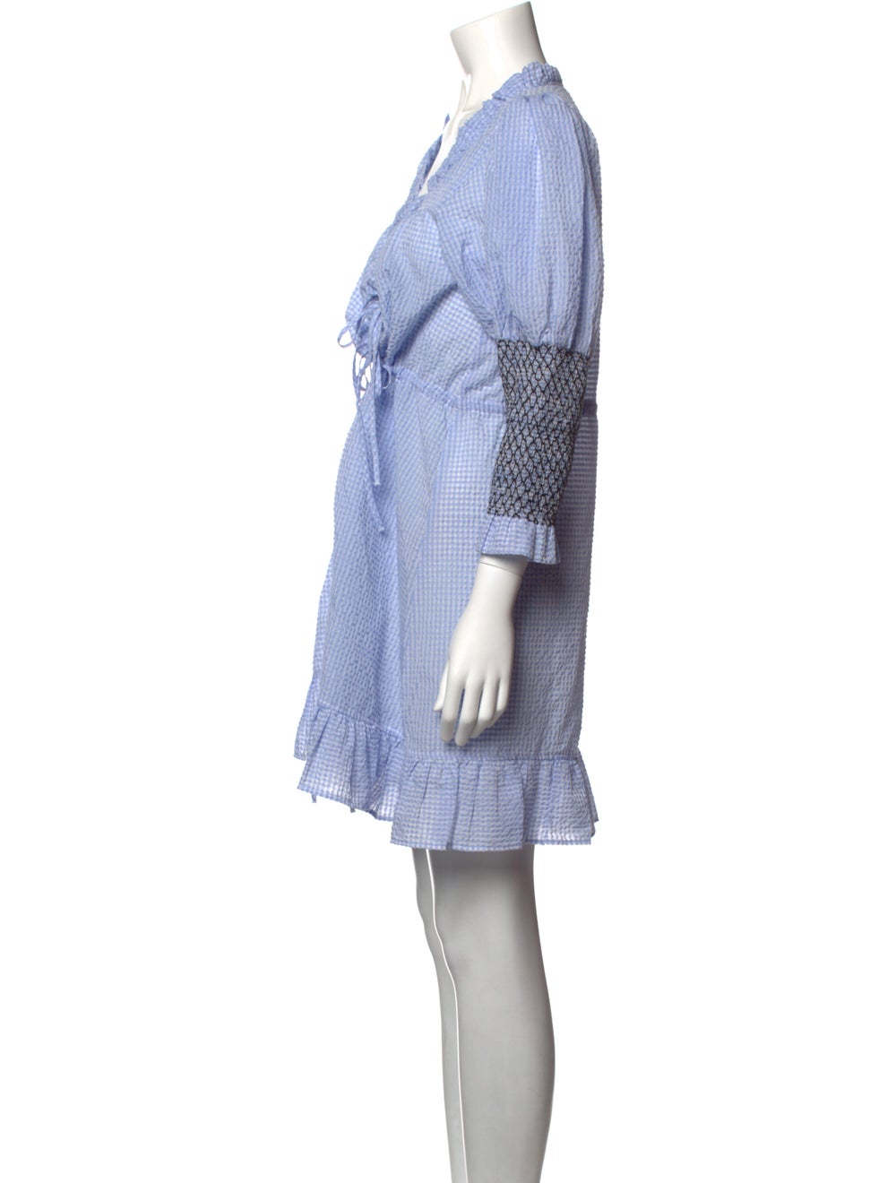 Ganni Striped Mini Dress - image 2