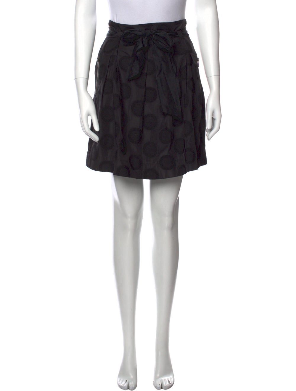 Ganni Printed Mini Skirt - image 1
