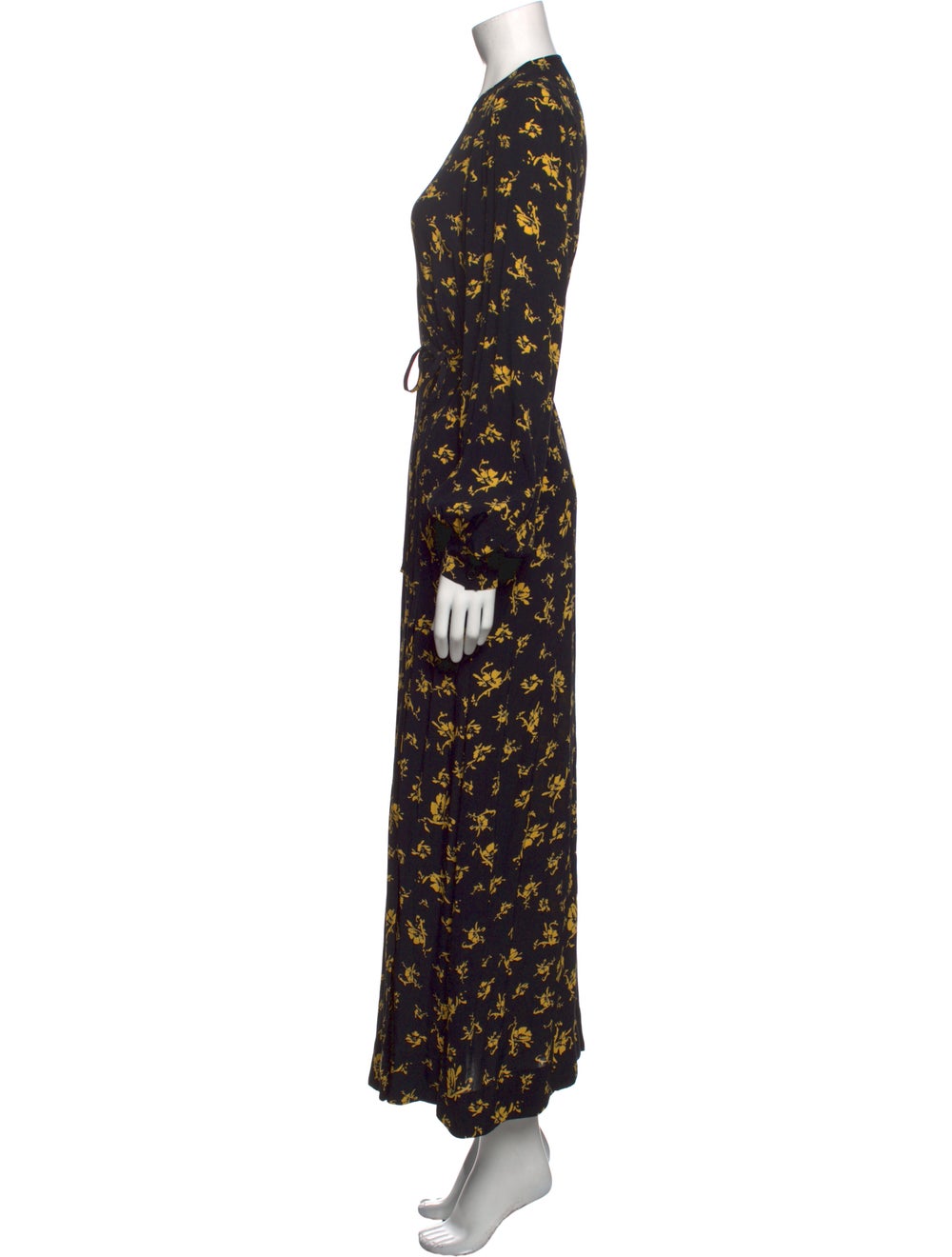 Ganni Floral Print Long Dress - image 2