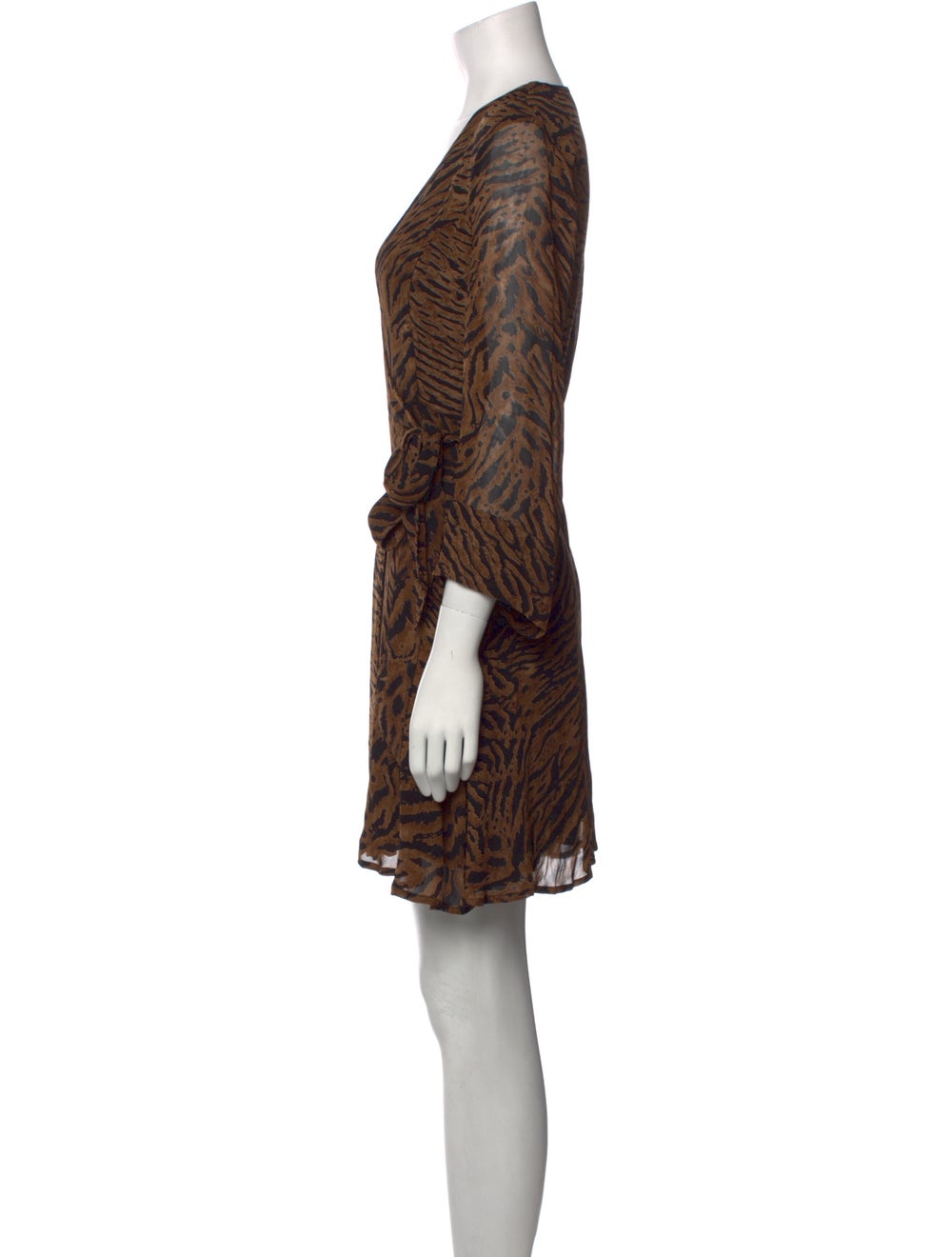 Ganni Animal Print Mini Dress - image 2