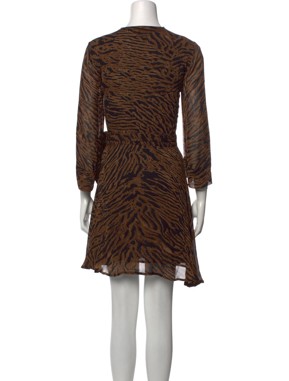 Ganni Animal Print Mini Dress - image 3