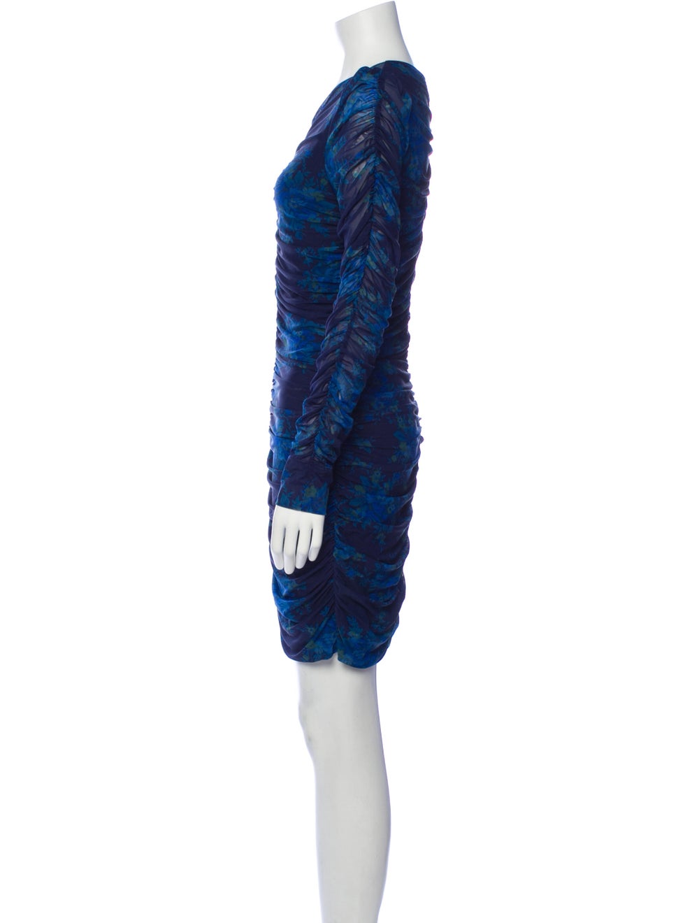 Ganni V-Neck Mini Dress - image 2