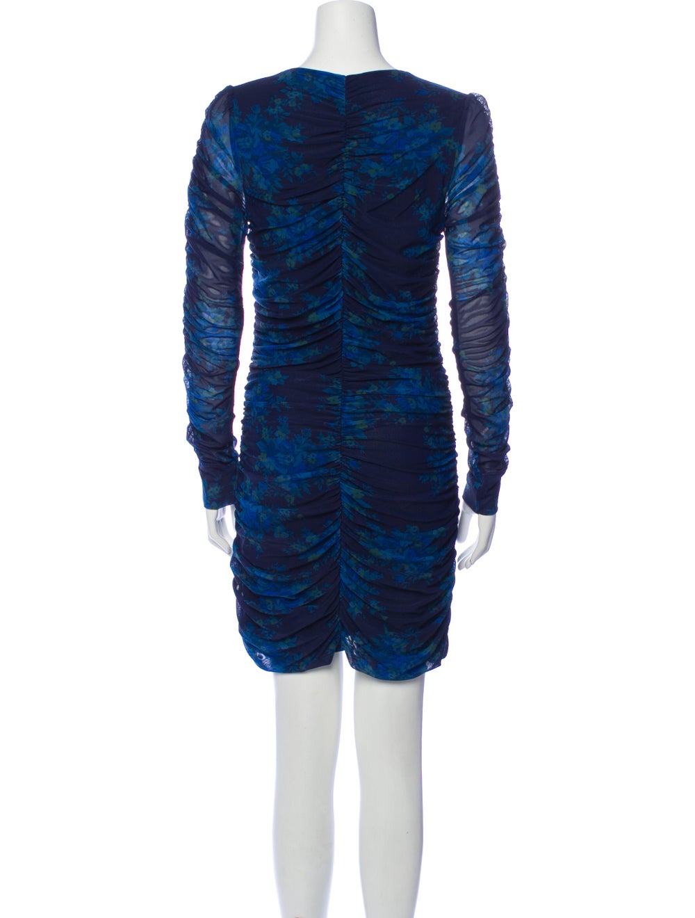 Ganni V-Neck Mini Dress - image 3