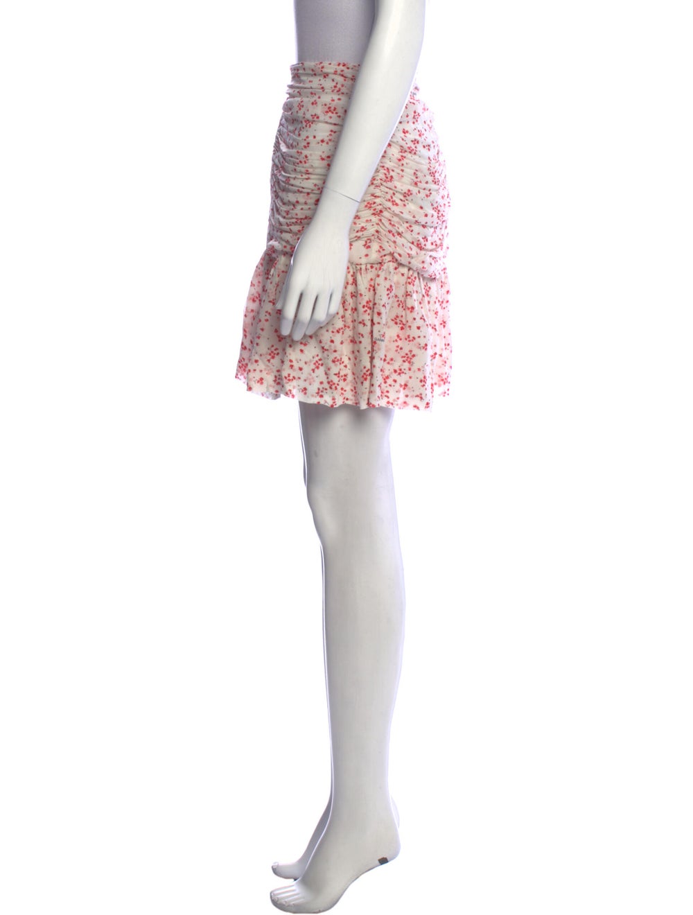 Ganni Floral Print Mini Skirt - image 2