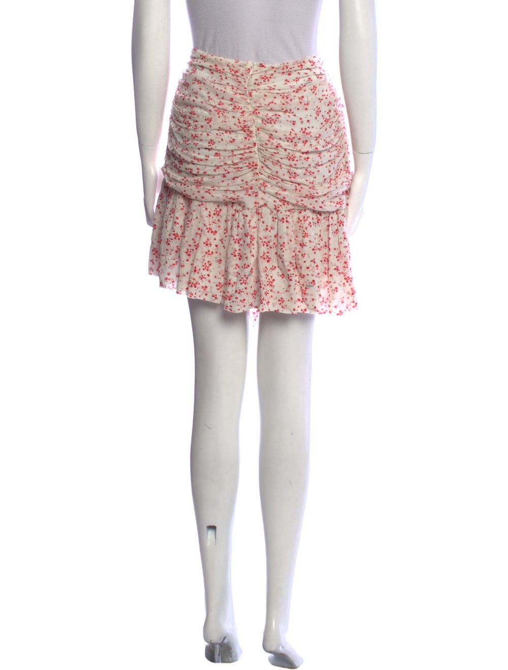 Ganni Floral Print Mini Skirt - image 3