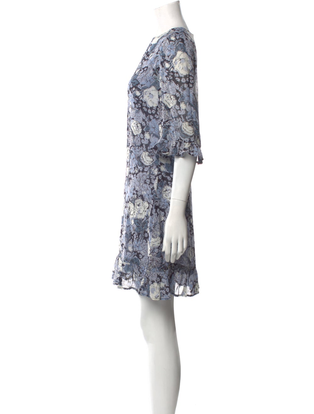 Ganni Floral Print Mini Dress - image 2