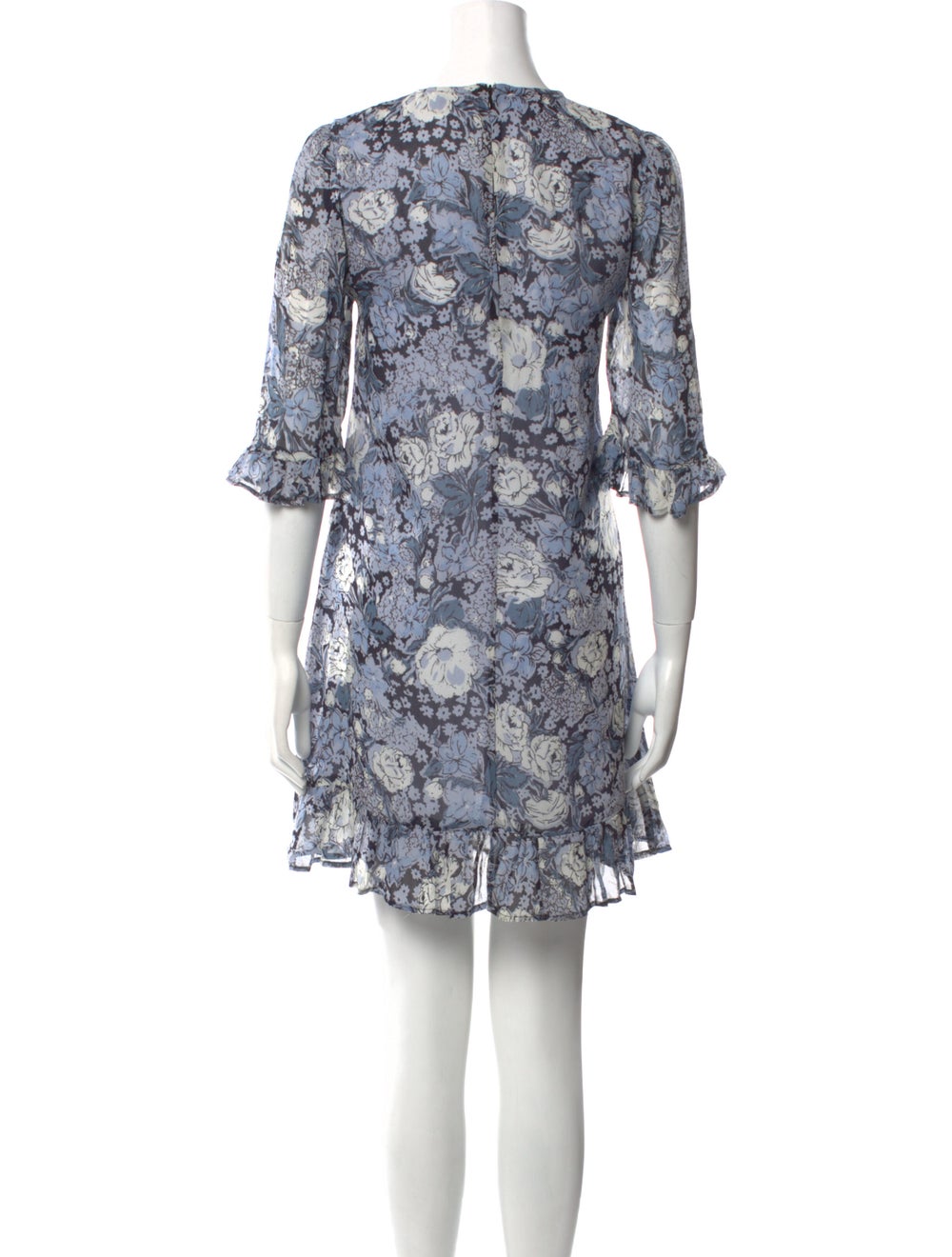Ganni Floral Print Mini Dress - image 3