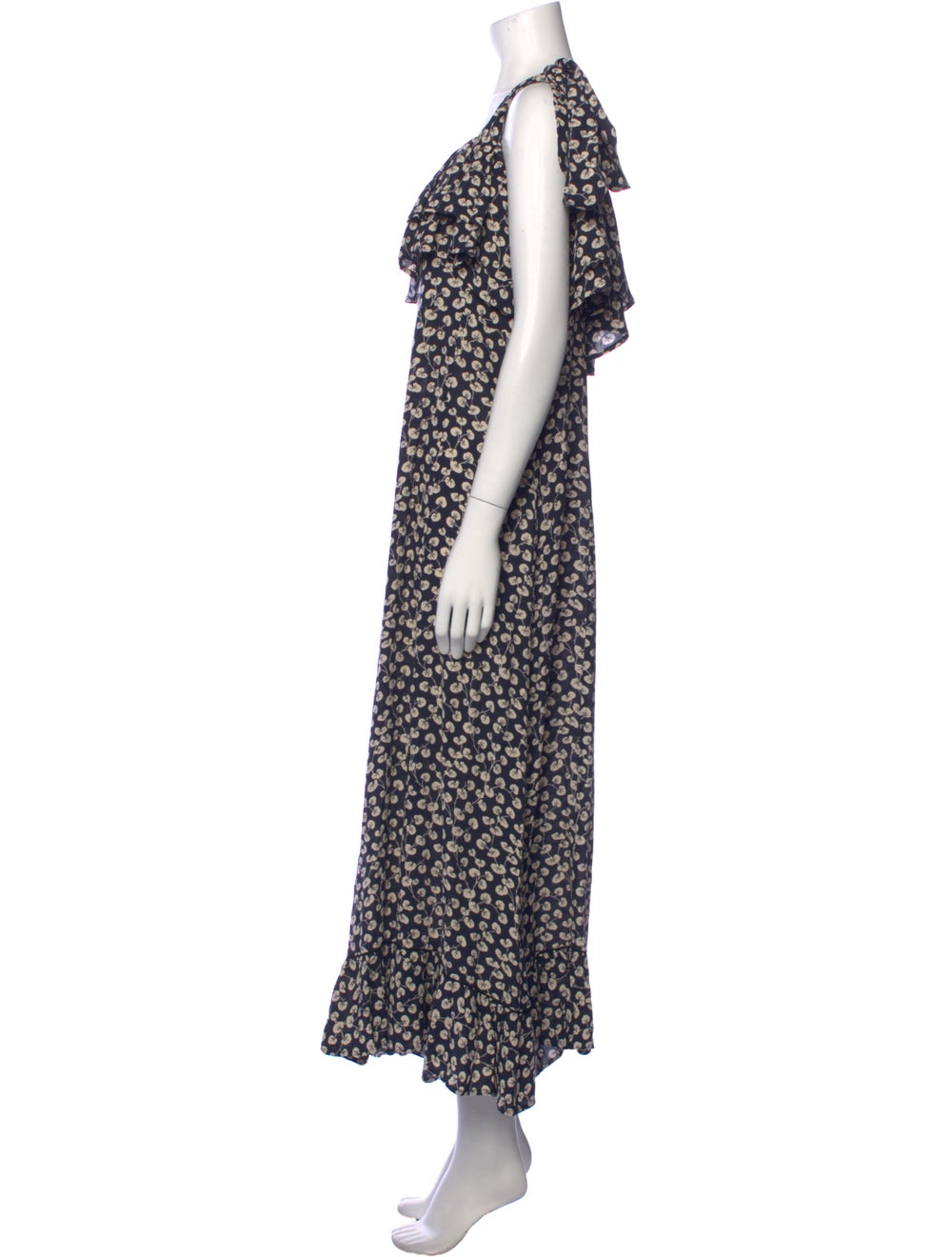 Ganni Floral Print Long Dress - image 2