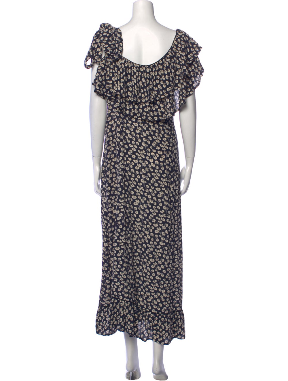 Ganni Floral Print Long Dress - image 3