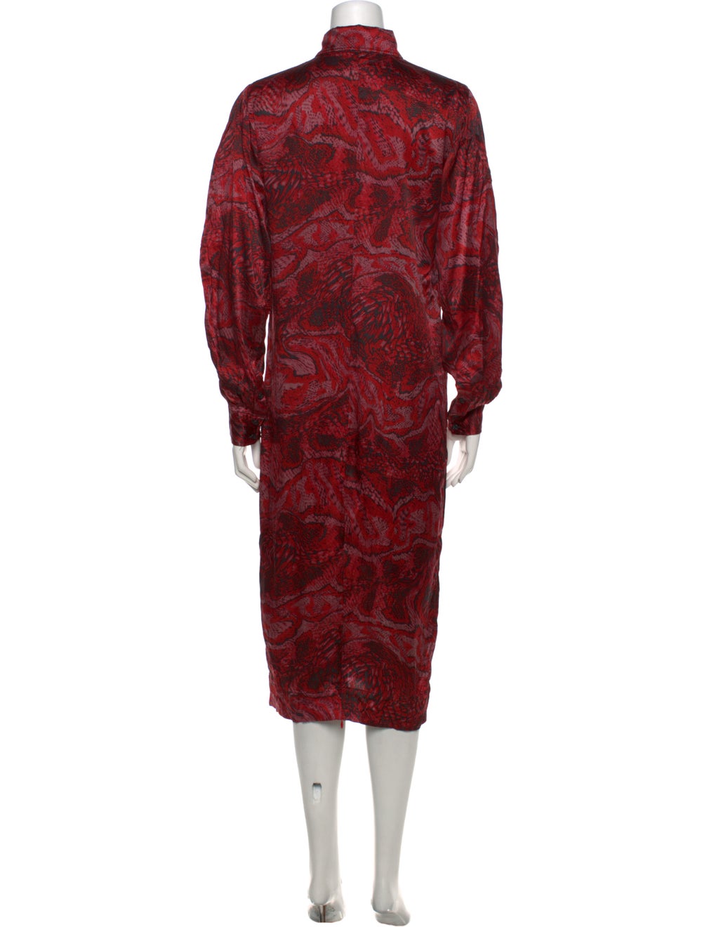 Ganni Silk Midi Length Dress - image 2