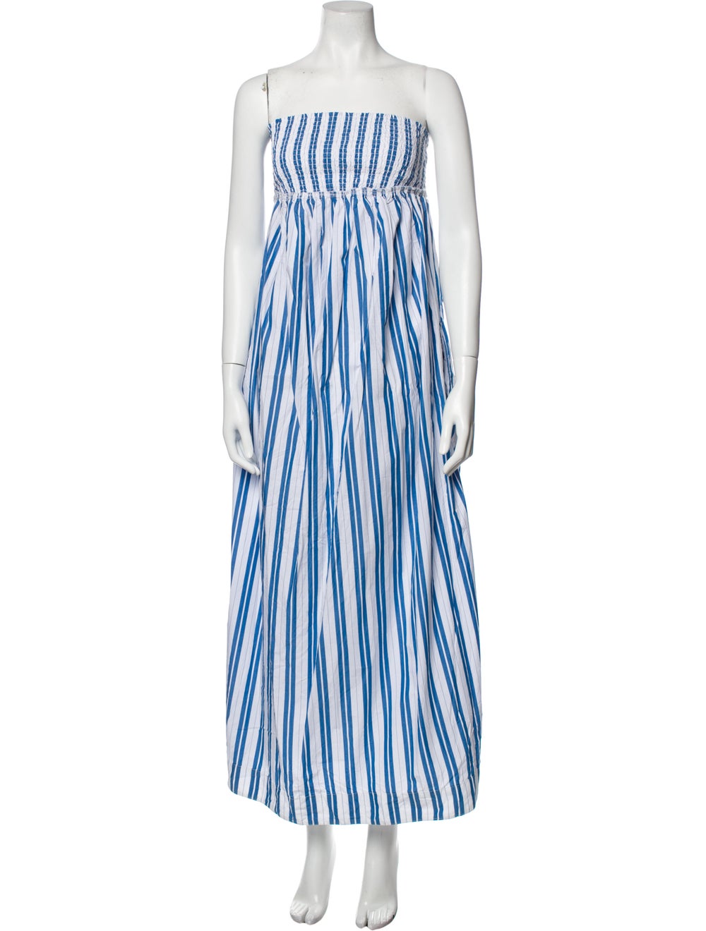 Ganni Striped Long Dress - image 1