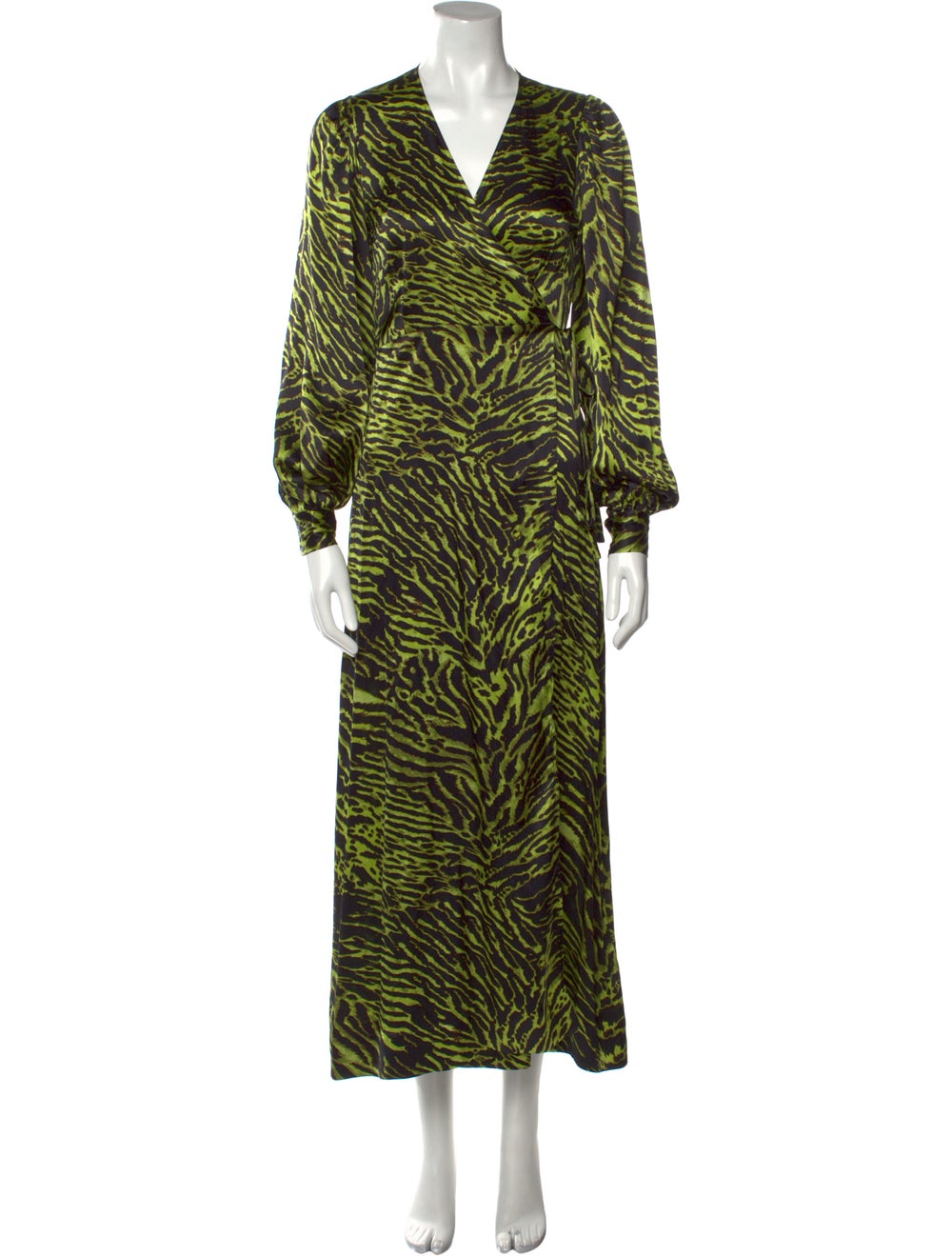 Ganni Silk Long Dress - image 1