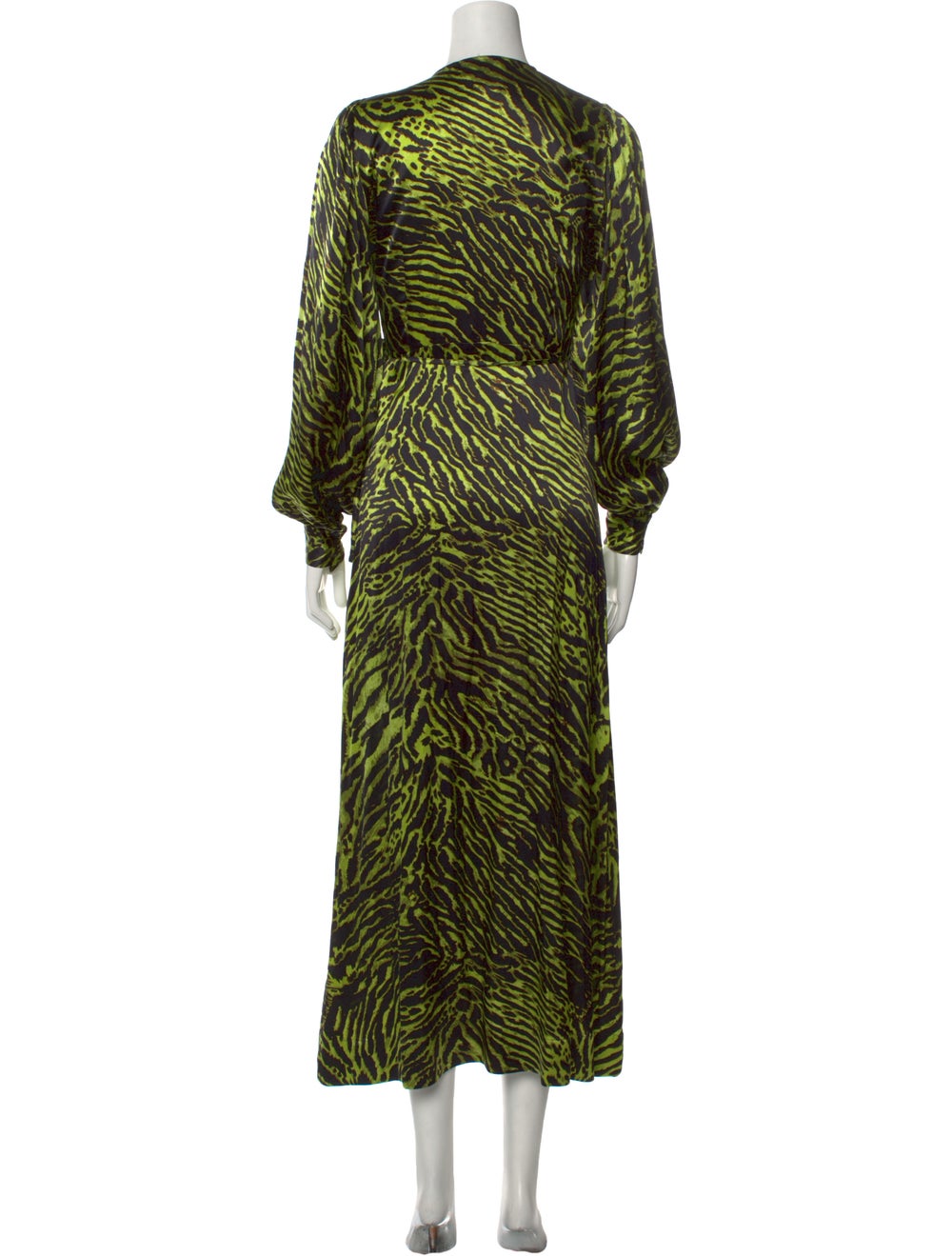 Ganni Silk Long Dress - image 3