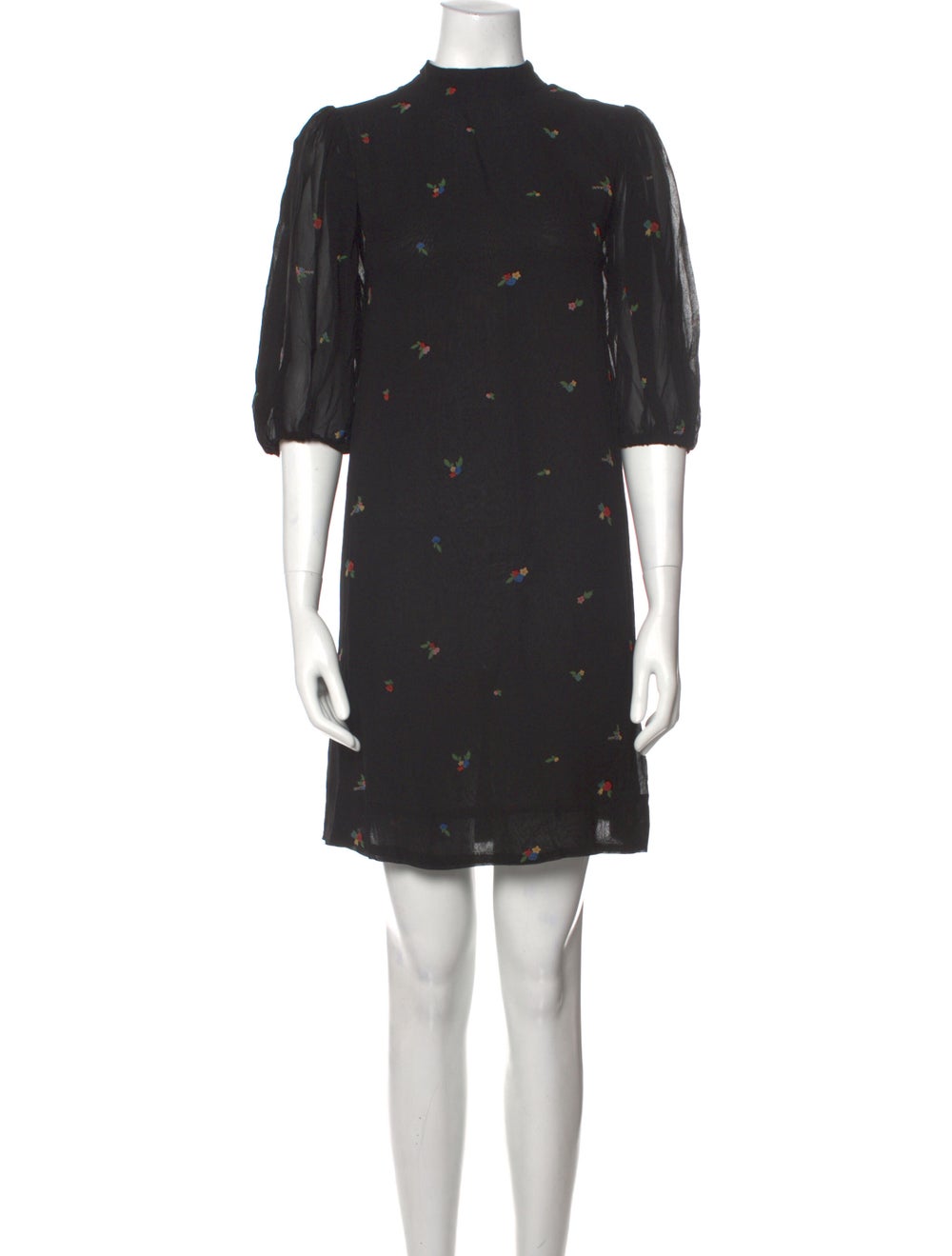 Ganni Printed Mini Dress w/ Tags - image 1